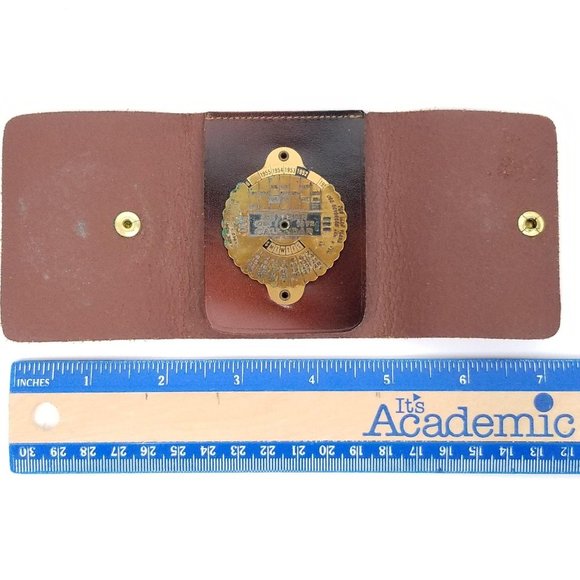 Vtg 22 Year Disk Calendar 1951 - 1972 Executive - Picture 10 of 10